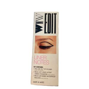Wet and Wild Liner kit Felt‎ Tip Liquid Eyeliner Pen Waterproof Black O-13